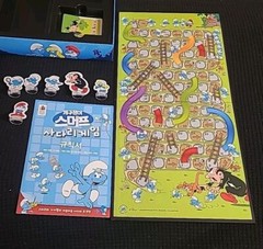 Korea Board Games Sneaky Smurf Ladder Game Korean