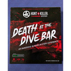 Hunt A Killer Death at the Dive Bar Immersive Murder Mystery Board Game