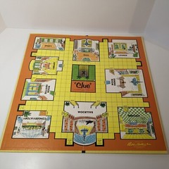 Vintage 1963 Clue Game by Parker Brothers, Complete with all Original Parts
