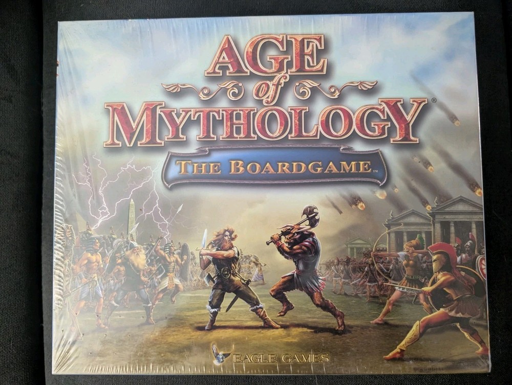 2003 Age of Mythology Board Game BRAND NEW New Sealed – Eagle Games