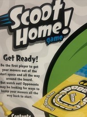 SCOOT HOME BOARD GAME