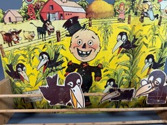 Crows in the Corn cork shooting game Parker Brothers 1930 Incomplete