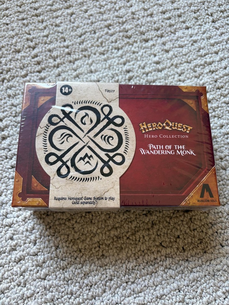 HeroQuest Hero Collection: Path of the Wandering Monk Expansion Hasbro SEALED