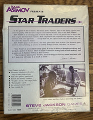 Star Traders Board Game – Isaac Asimov Steve Jackson Games 1987 99% Complete
