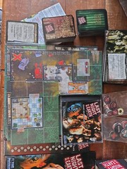 Last Night on Earth Zombie Board Game by Flying Frog INCOMPLETE FFP0101