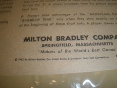 VINTAGE MILTON BRADLEY CANDY LAND BOARD GAME 1962 COMPLETE IN BOX