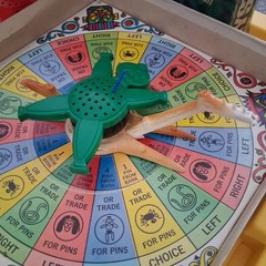 Vintage 1960s MYSTIC SKULL The Game of Voodoo IDEAL Board Game 1964 READ