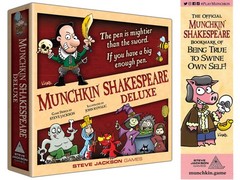 Munchkin Shakespeare Deluxe Board Card Game Swine Own Self Bookmark SJG-1564