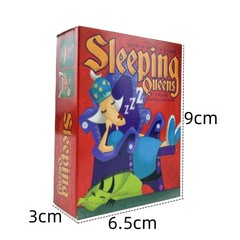 Full English Sleeping Queens Board Game Card Family Gift Wake up Queen Strategy