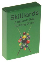 Skilliards Billiards Skill Building Game 52 Cards Solo Multiplayer Family Gift