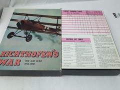 RICHTHOFEN’S WAR “The Air War 1916-1918”- Avalon Hill – Complete