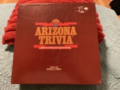 ARIZONA TRIVIA 1985 TRIVIA BOARD GAME,COMPLETE/GRAND CANYON STATE,FREE POSTAGE!!