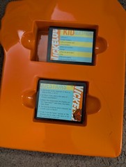 Nickelodeon Trivia Game 2002 Collectable Tin Box SpongeBob Rugrats. Incomplete