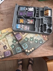 Endeavor Board Game 2009 Z-Man Games FOR PARTS/INCOMPLETE Plus Expansion Board