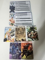 Marvel Crisis Protocol Namor Black Panther Bast Character & Tactic Cards French