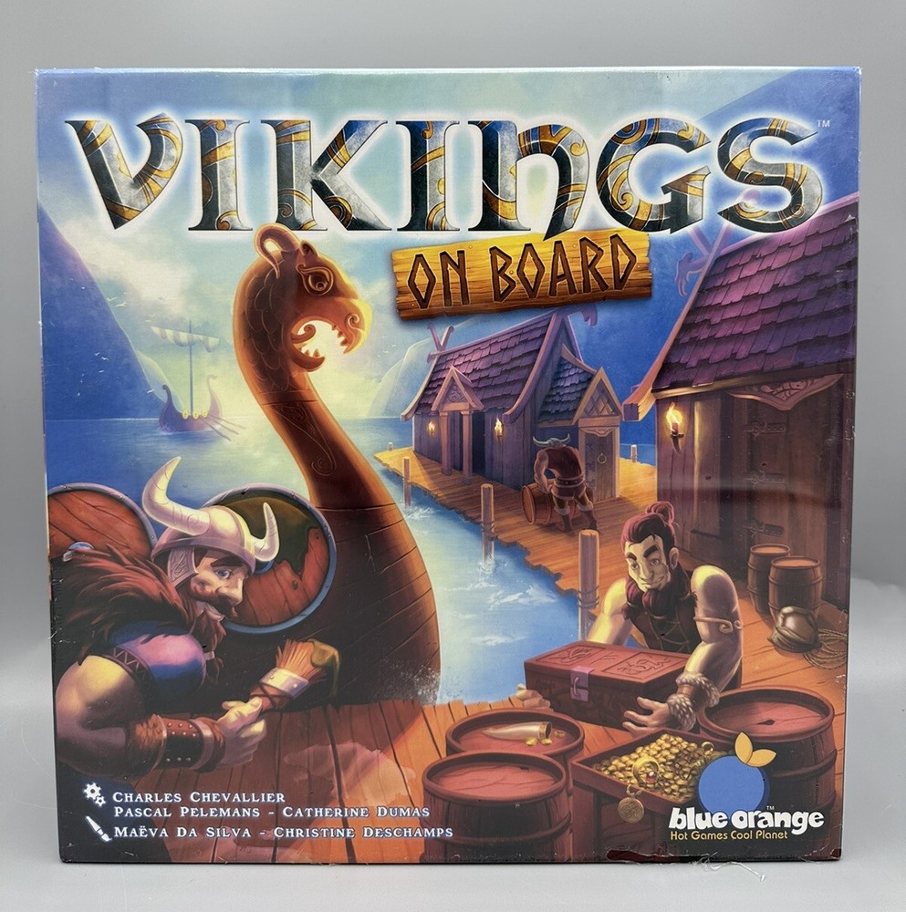 VIKINGS ON BOARD 2016 Blue Orange Games Placement/Strategy Game New Unopened
