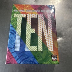 TEN Board Game AEG New Box Not Sealed 2021, 1-5 Players, Ages 10+