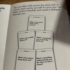 Lets Get Deep Questions For Couples Game Card Game For Date Night