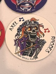 1990s Lot of 16 Kraft Kaps Pogs Slammers Retro Mad Max Alex Rose Pirate Pete