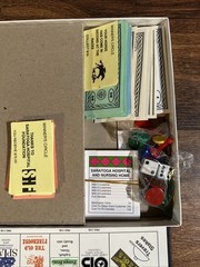 SARATOGAOPOLY Board Game 1st Edition Saratoga Race Track Horse Racing Monopoly