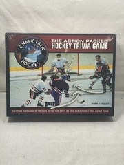 Official CHALK TALK HOCKEY Trivia Board Game FACTORY SEALED NEW 2004