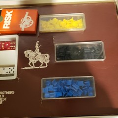 Risk Board Game 1975 Complete.