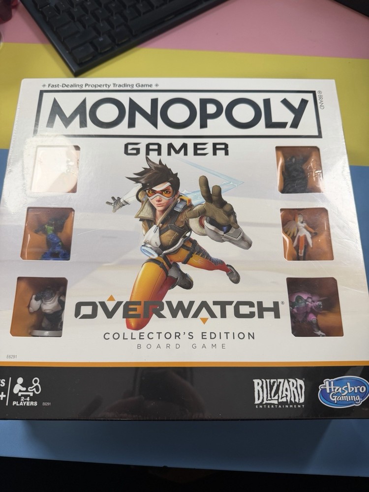 Monopoly Gamer Overwatch Collector’s Edition Board Game BRAND NEW