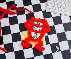Press Your Luck 8-Inch Whammy Character Plush Toy