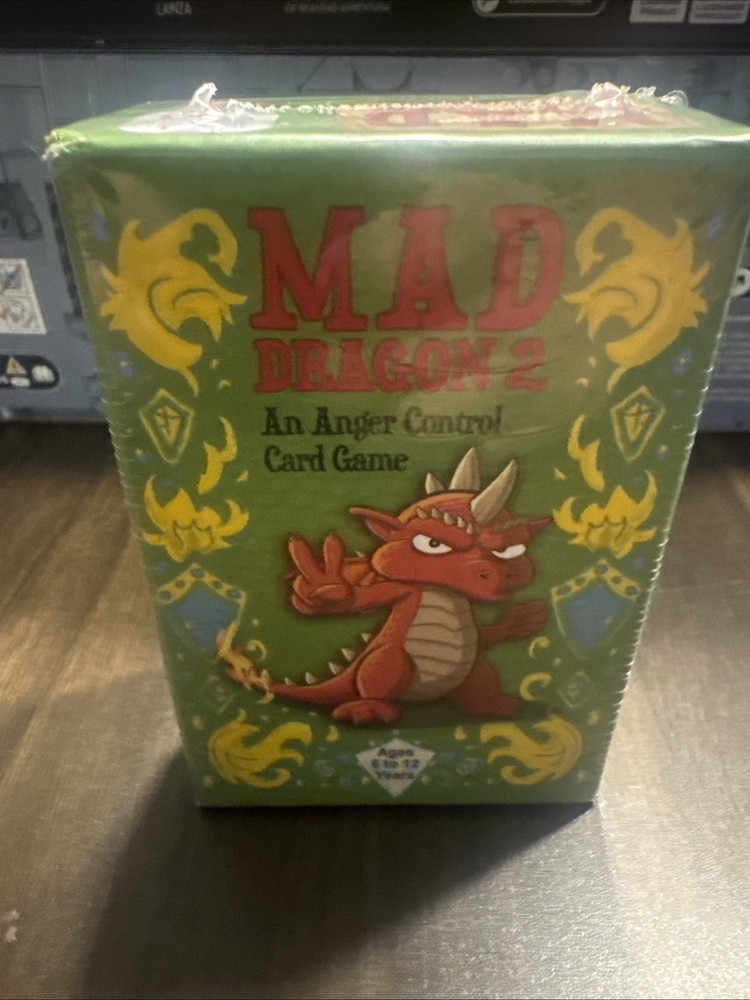 Mad Dragon 2 Anger Control Card Game Children 6-12 Years Therapy Games HQ New