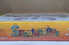 Spontuneous The Song Game – Yellow New Sealed Box