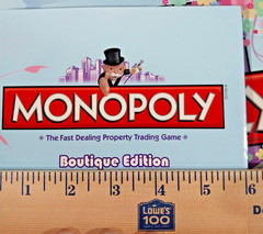 2009 Monopoly Boutique Edition Pink Floral Complete Charms Keepsake Y2K
