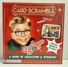 A Christmas Story Card Scramble Strategy Board Game Holiday and Movie DVD NEW