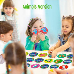 Memory Matching Game, 72 PCS Animal Matching Cards for Toddlers 36 Pairs Memory