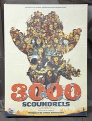 3000 Scoundrels Board Game – Wild West Strategy Game for 2-4 Players, Ages 12+