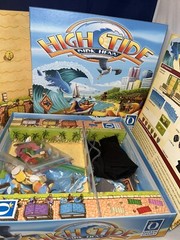 High Tide Dirk Henn Board Game By Queen Games – 100% complete