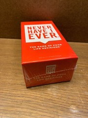 NEVER HAVE I EVER The Game of Poor Life Decisions – New – sealed