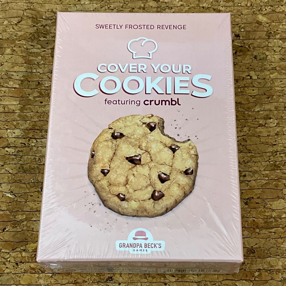 COVER YOUR COOKIES Crumbl Card Party Game Grandpa Beck’s Games NEW & SEALED