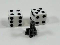 Monopoly Disney Vacation Club Edition Pluto Piece and Dice Only