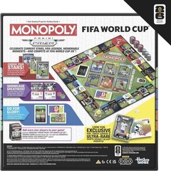 Monopoly Panini Prizm FIFA World Cup Board Game Hasbro Game. GAME ONLY. NO CARDS