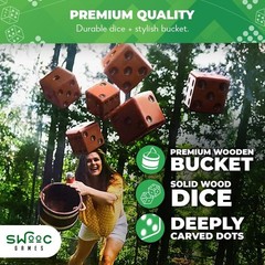 All-in-One Yardzee & Farkle Dice Game Set