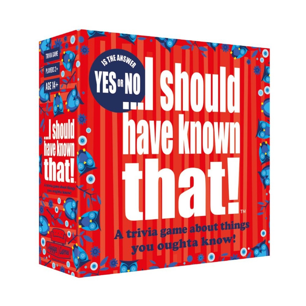 Hygge Boardgame …I Should Have Known That! – Yes or No Box SW (New)