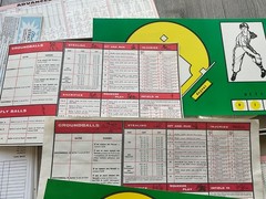 Lots of 2 Vintage Strat-o-Matic baseball Board Game Sports – As is