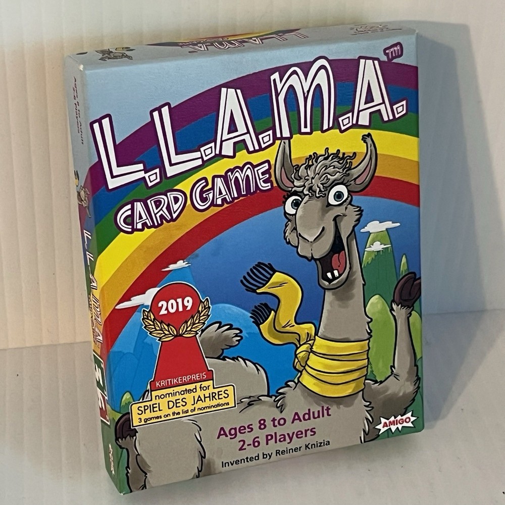 L.L.A.M.A. Card Game – Amigo Game Cards Only No Chips