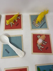 Milton Bradley Feeley Meeley 1967 Vintage Game W/ 18 Original Objects & 24 Cards
