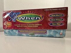 Say When! A Game for Families and Adults 1998 Winning Moved 10 Years And Up
