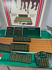 1970s TUDOR Photo Finish Horse Track Racing Board Game Fun Parlor Party Game