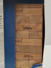 VINTAGE Jenga COMPLETE Milton Bradley 1986 Classic Building Game