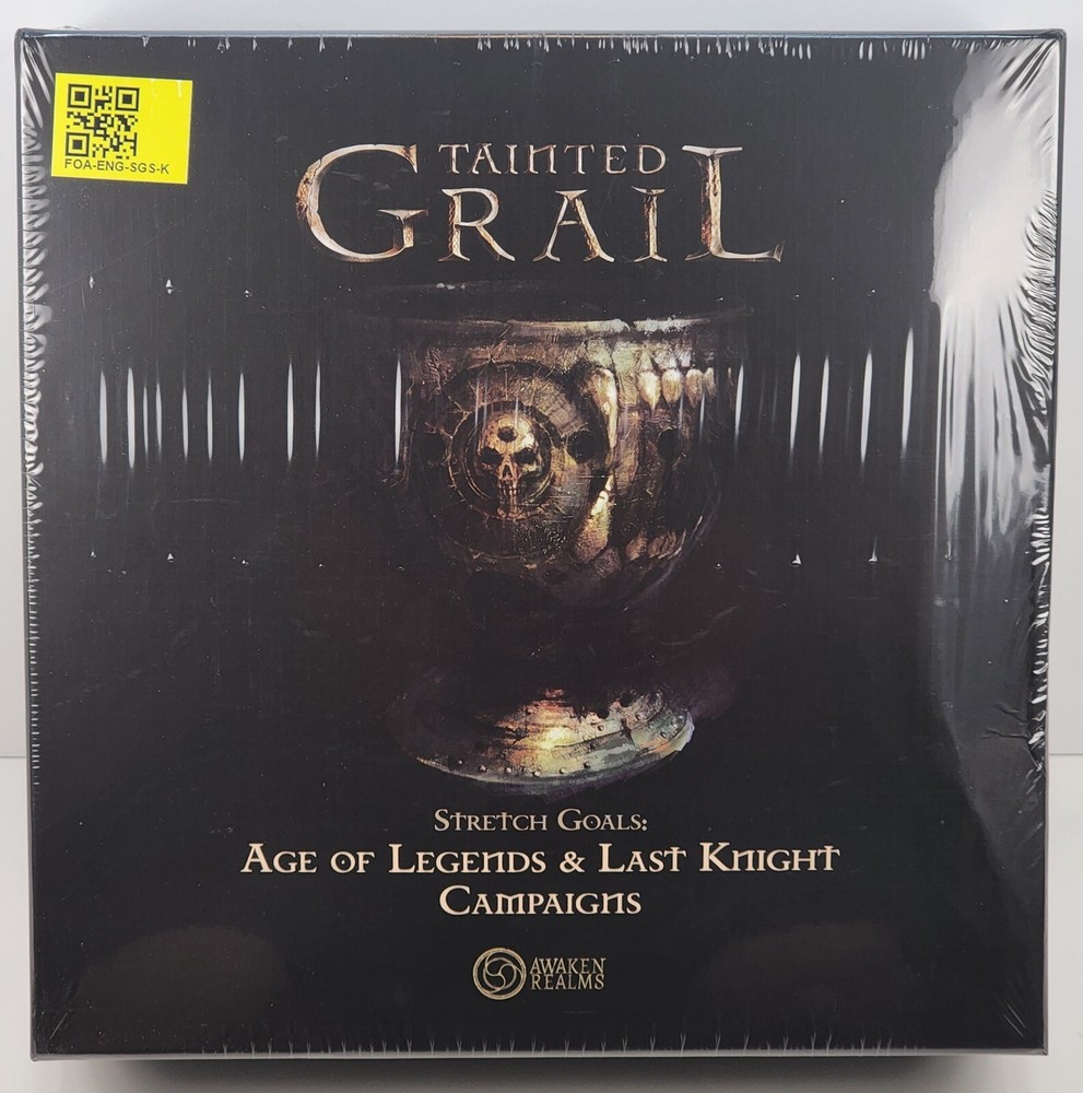 Tainted Grail 2.0 Kickstarter Stretch Goals Age Of Legends Last Knight Awaken