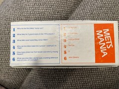 Vintage 1985 Target Met Mania Die Hard Met Edition SPORTS Trivia Game RARE