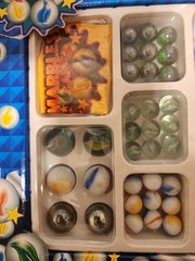 1997 Rare Vintage ​Winner Marbles 108 Piece Set Prosperity Ind. Co. New Sealed